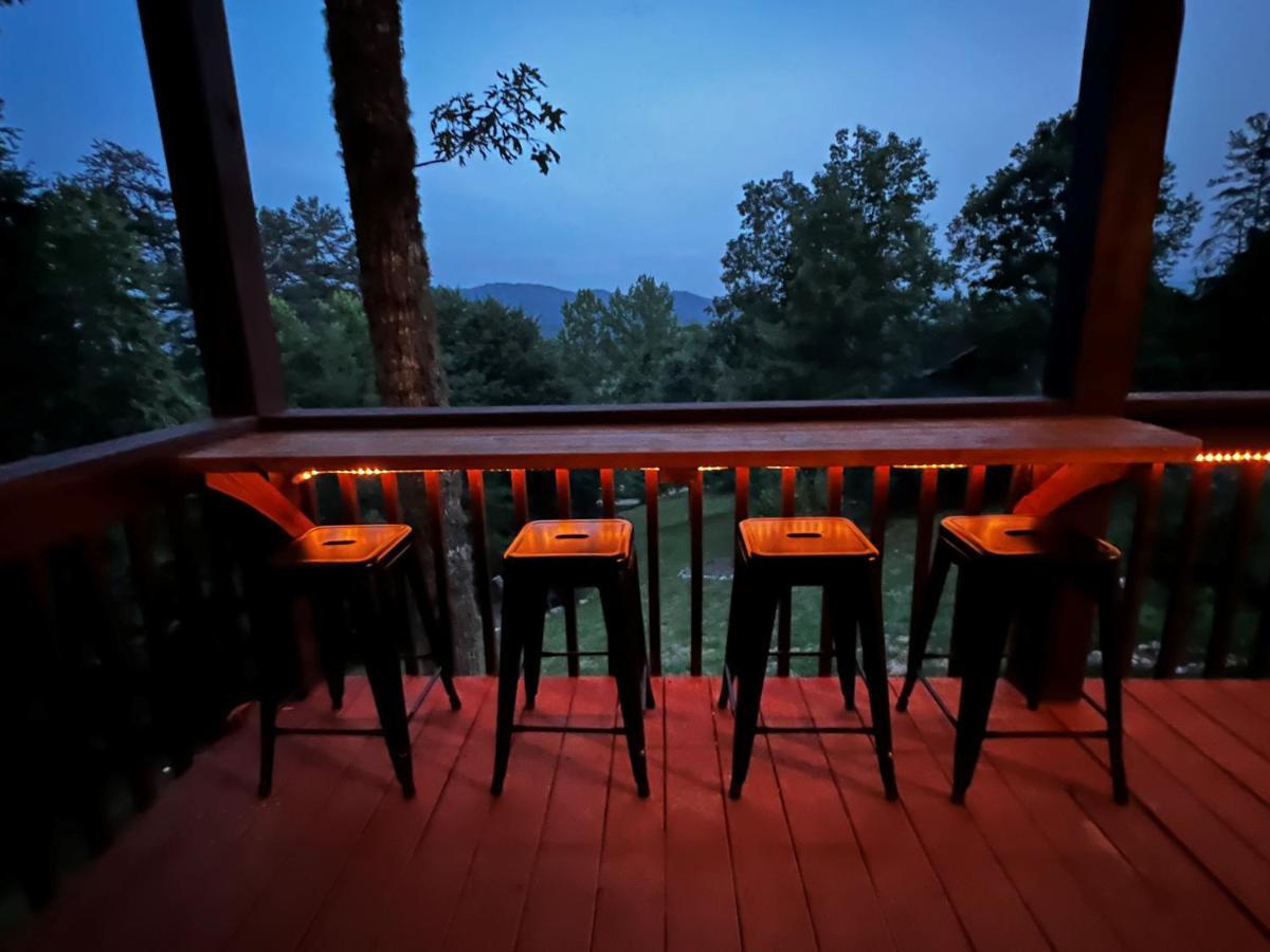 Mistletoe Cabin- Private Cabin W Views, Hottub, Pet Friendly Murphy Eksteriør billede
