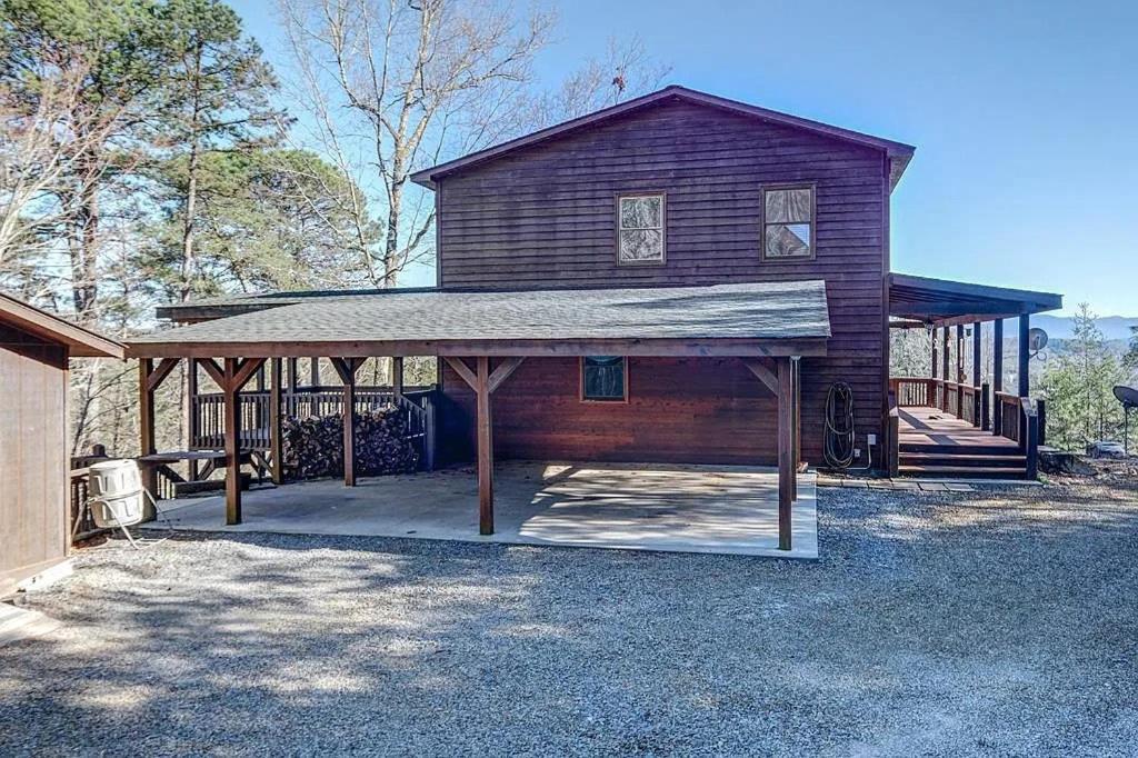 Mistletoe Cabin- Private Cabin W Views, Hottub, Pet Friendly Murphy Eksteriør billede